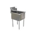 Aero Aero Manufacturing Company® 2S1-3036 Aero Premium Stainless Steel Non-NSF One Bowl Sink 2S1-3036